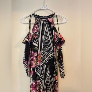 Eci romper for women size XL Color black/ Pink condition new